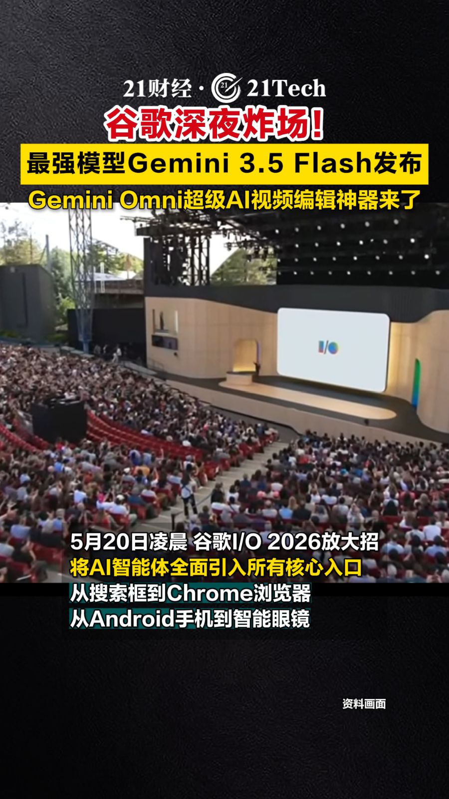 視能学 第3版 谷歌推最强模型Gemini 3.5系列，AI视频编辑神器来了- 21财经