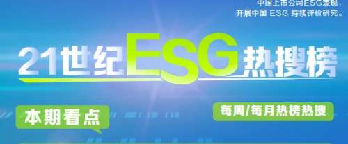 天士力、华润三九等91家A股公司披露ESG报告｜ESG热搜榜