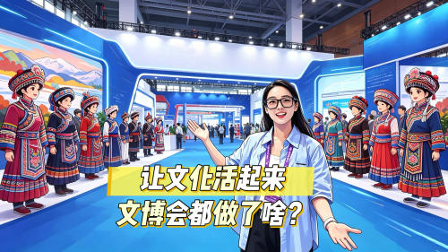 婷婷vlog｜让文化活起来，文博会都做了啥？