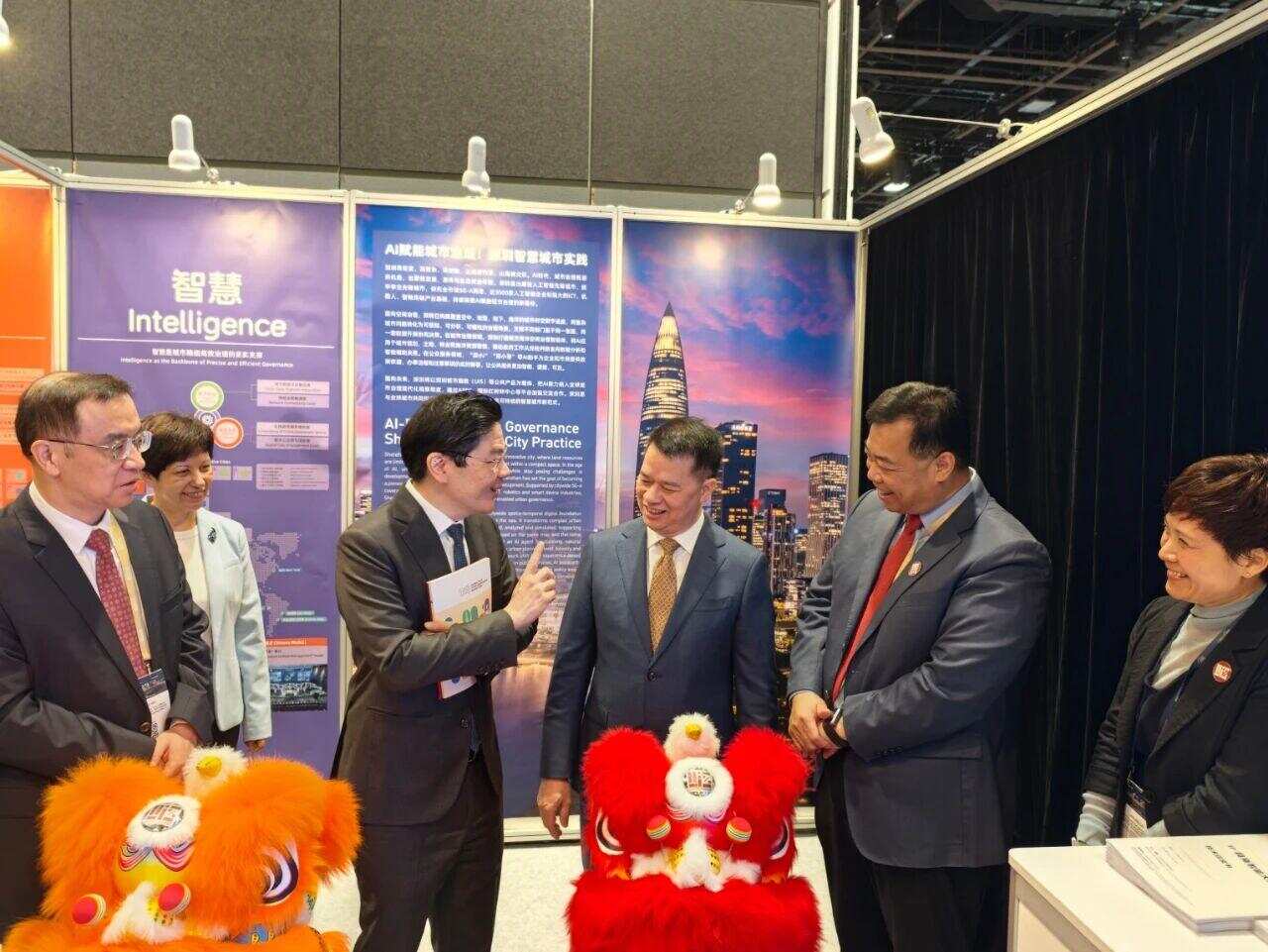 深圳城市指数与科创企业亮相世界城市峰会获新加坡总理点赞!(图1)