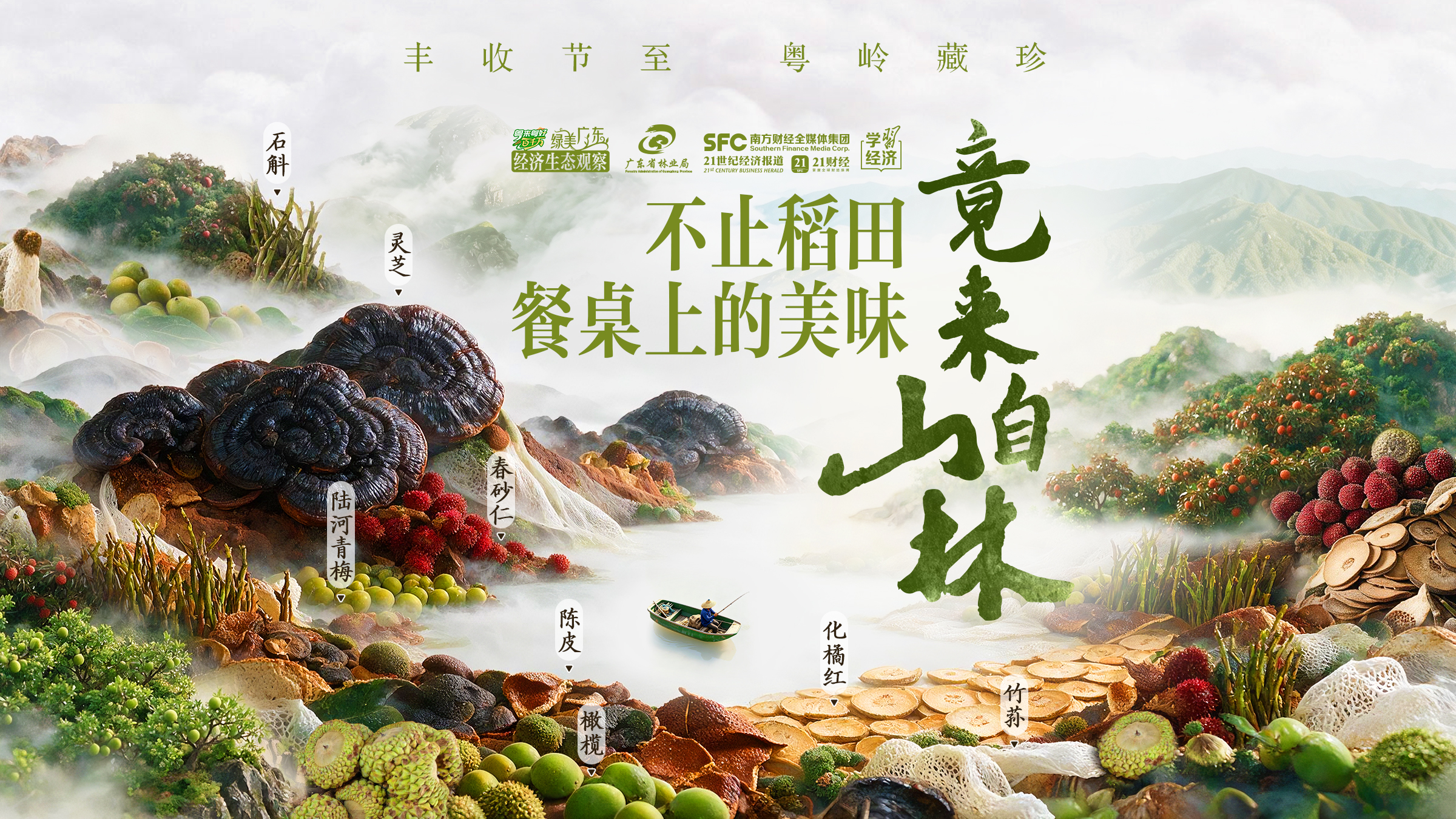 不止稻田，这些餐桌上的美味，竟来自山林？