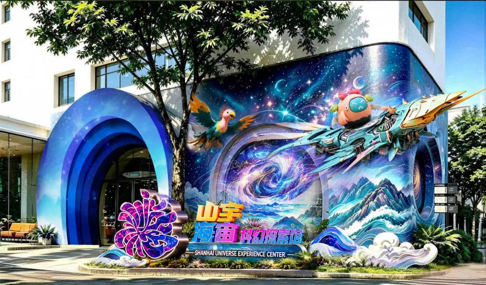 中秋国庆去哪玩？山海宇宙科幻馆冲！